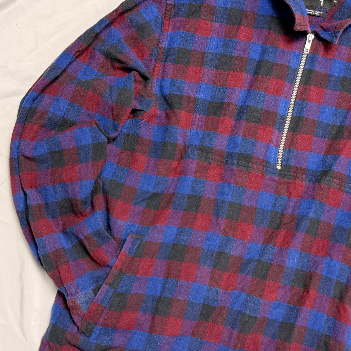 Stüssy plaid over shirt (M)
