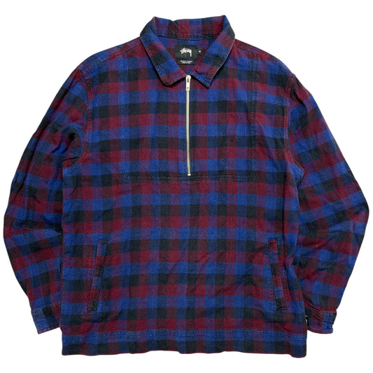 Stüssy plaid over shirt (M)